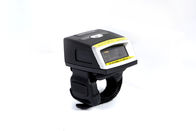 32bits  IOS Android Mini Portable Ring Barcode Scanner Bluetooth With 550mA Battery