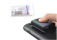 Super Mini Wearable Wireless Barcode Scanner , Android Bluetooth 1d Code Scanner