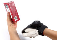2D Bluetooth Finger Barcode Scanner Glove Mounted For Industrial / Shopping Mall