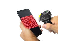 High quality wireless finger ring barcode reader QR code scanner works with smart phone/PC/PDAs