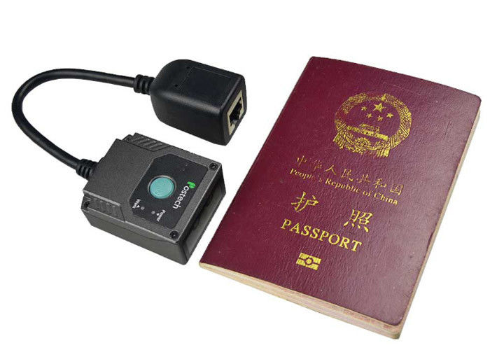 Mobile QR Code Reading MRZ Passport Reader , Wired 2D Barcode Scanner