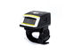 Mini Finger Barcode Scanner , Wearable Barcode Reader Bluetooth Cordless