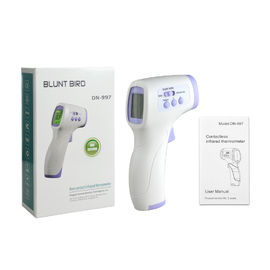 Forehead Ear Face Recognition Thermometer Non Contact DC 3V AAA Batteries Power Supply