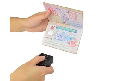 Handheld Mobile Android MRZ OCR Passport Scanner For Airport / Hotel