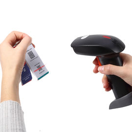 Handheld Android Barcode Scanner , 1D 2D QR Bluetooth Barcode Reader