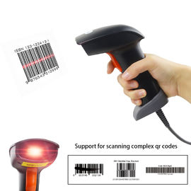 Android Handheld Barcode Scanner 1D 2D Bluetooth Barcode Reader For Supermarket