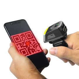 High Speed Scanning Warehouse Wireless Bluetooth Finger Wearable 2D Ring Barcode Reader