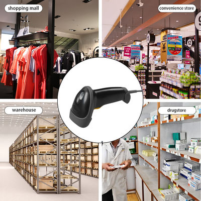 QR Matrix 640 X480 CMOS 2D Handheld Barcode Scanner