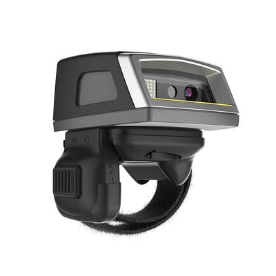 Ring Barcode Scanner Wearable 2D 32bit QR Barcode Reader