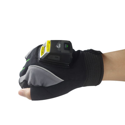 Wireless 550mAh Glove Barcode Scanner Portable Qr Code Scanner